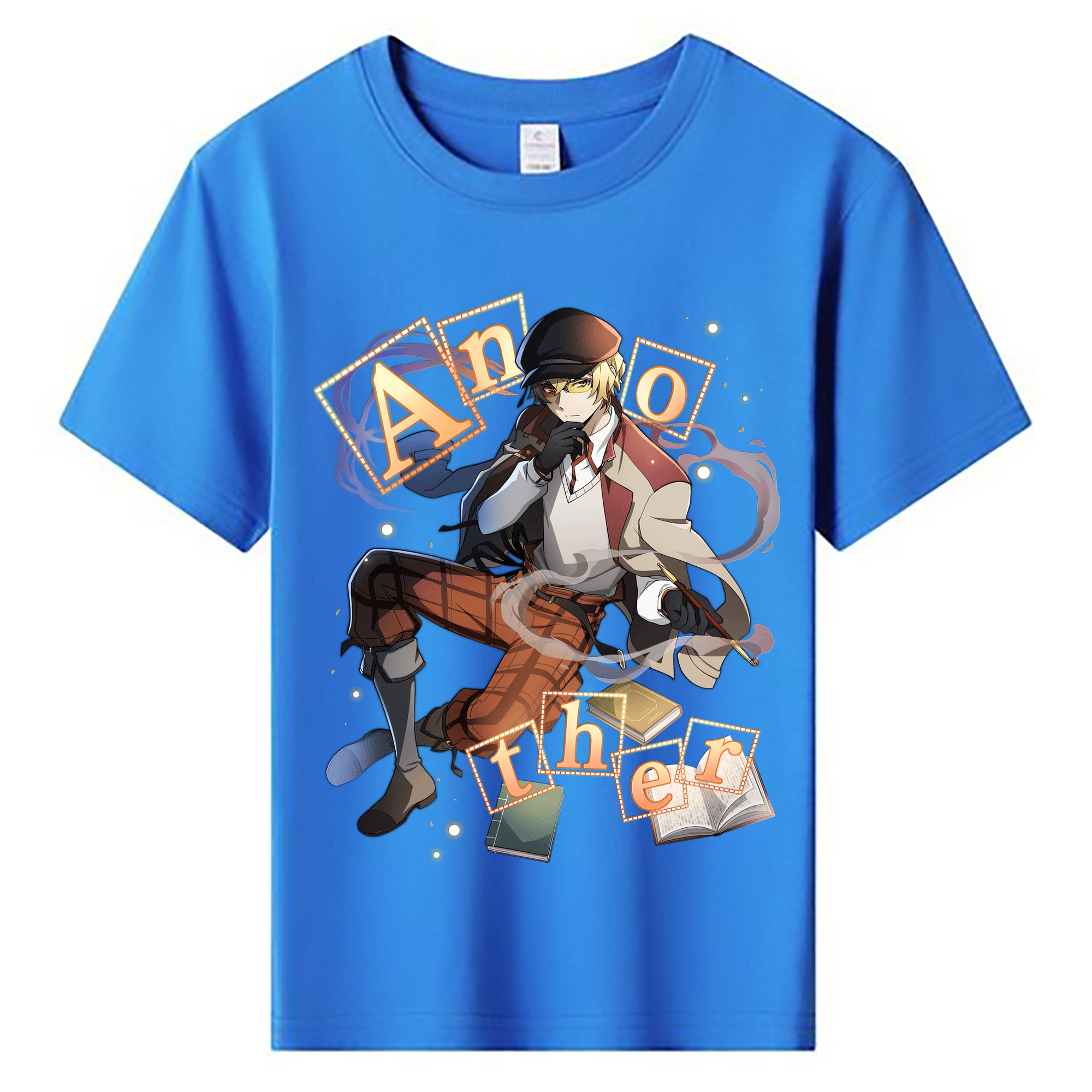 （画像用） 文豪ストレイドッグス Bungo Stray Dogs 綿100％キッズTシャツ（フロントプリント）